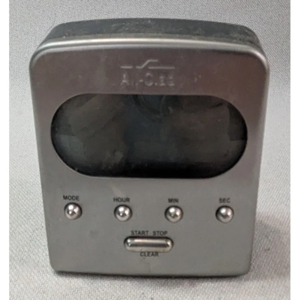 All-Clad Digital Kitchen Timer Unisex OS Silver Good Stainless Steel LCD Display